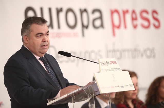 El secretario de Coordinación Territorial del PSOE, Santos Cerdán,