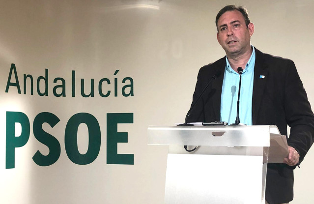 El coordinador de los diputados socialistas andaluces en el Congreso y miembro de la Ejecutiva Federal del PSOE, José Antonio Rodríguez Salas, en una foto de archivo.