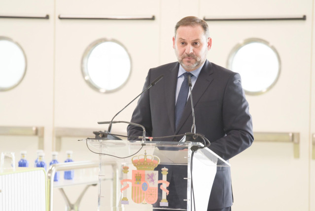 El ministro de Transportes, Movilidad y Agenda Urbana, José Luis Ábalos