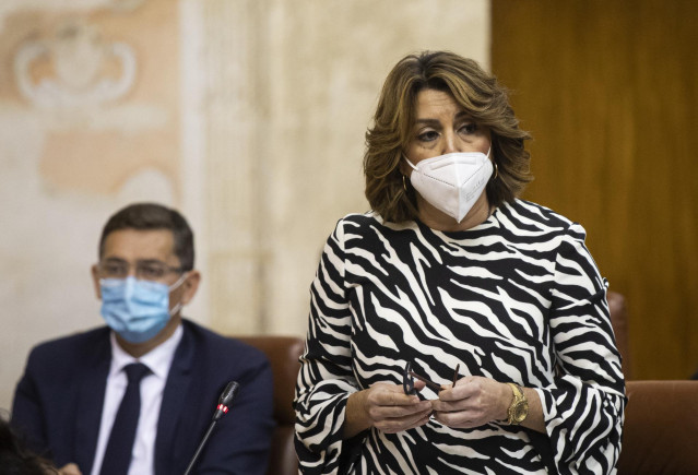 La secretaria general del PSOE-A , Susana Díaz, en una foto de archivo.