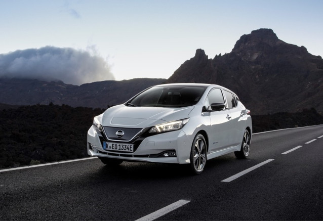 Nissan Leaf 100% eléctrico.