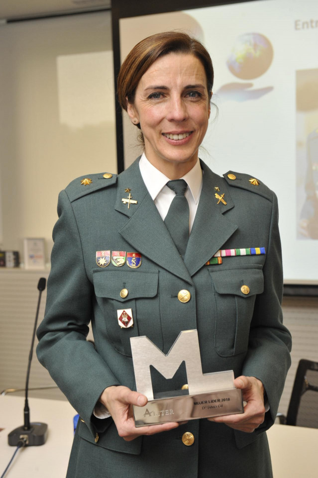 La teniente coronel de la Guardia Civil Silvia Gil