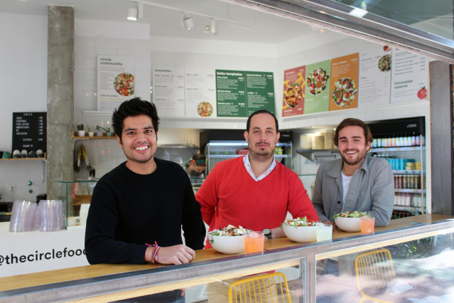 Karan Anand, cofundador, Carlos Esquivel, CTO y Diogo Cunha, cofundador de Katoo