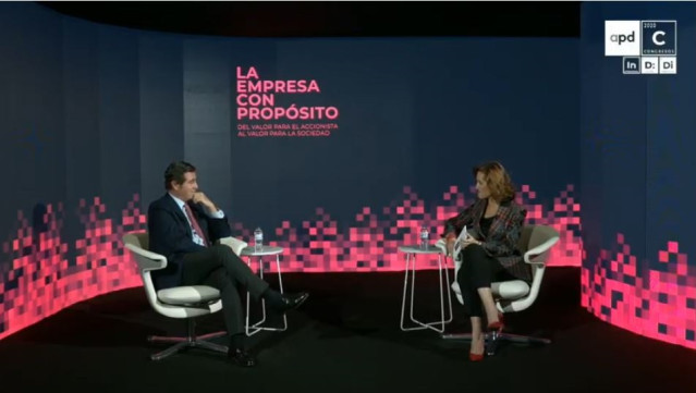 El presidente de la CEOE, Antonio Garamendi