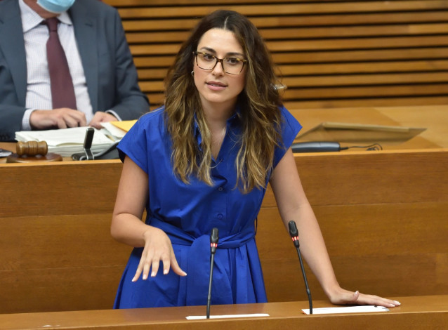La diputada de Compromís, Aitana Mas