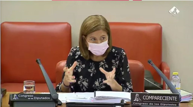 La secretaria de Estado de Hacienda, Inés Bardón