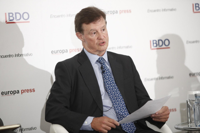 El presidente de BDO, Alfonso Osorio, interviene en el encuentro Informativo de Europa Press bajo el título: 