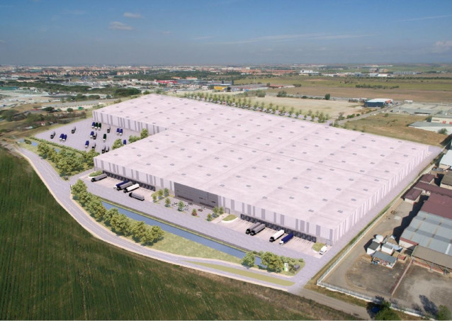 Centro logístico de Amazon en España.