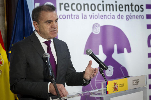 El delegado del Gobierno en madrid, José Manuel Franco Pardo, pide 