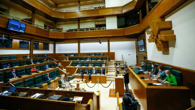 Pleno de la Cámara vasca