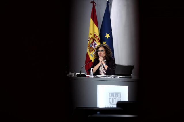 La ministra Portavoz y de Hacienda, María Jesús Montero.