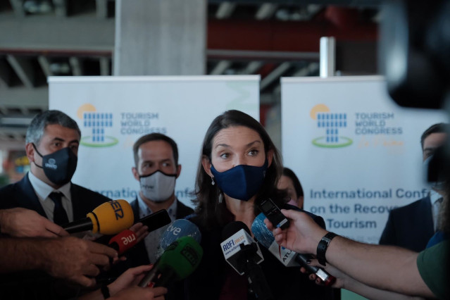 La ministra de Industria, Comercio y Turimo, Reyes Maroto