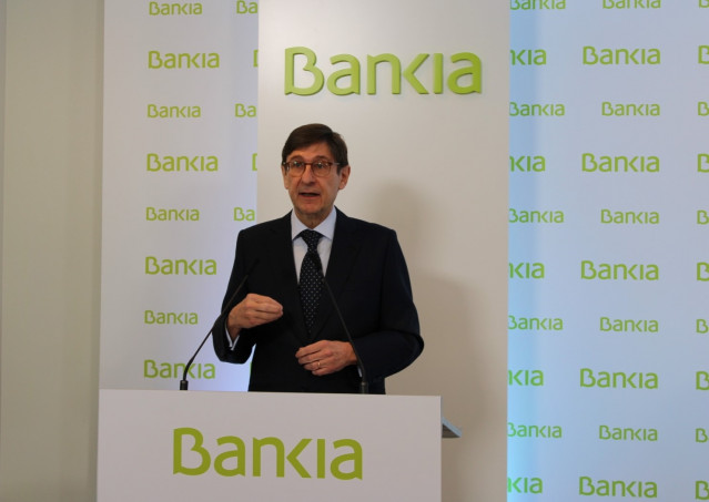 El presidente de Bankia, José Ignacio Goirigolzarri