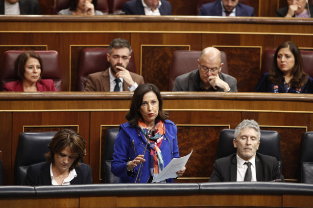 La ministra de Defensa, Margarita Robles