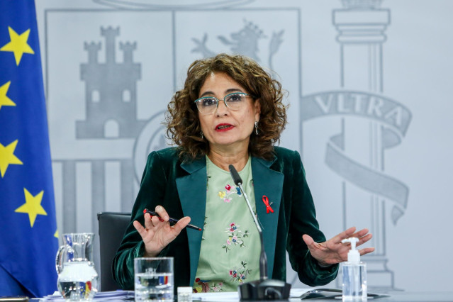 La ministra portavoz y de Hacienda, María Jesús Montero, comparece en rueda de prensa tras el Consejo de Ministros