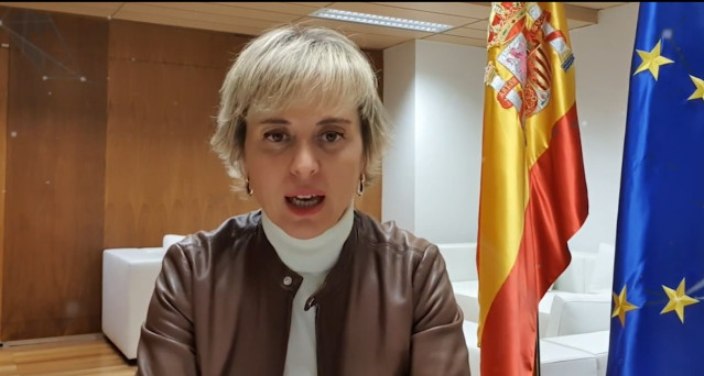 Carme Artigas, secretaria de Estado de Digitalización e Inteligencia Artificial, durante su participación en la gala online de los Premios del 25 Aniversario de Computing