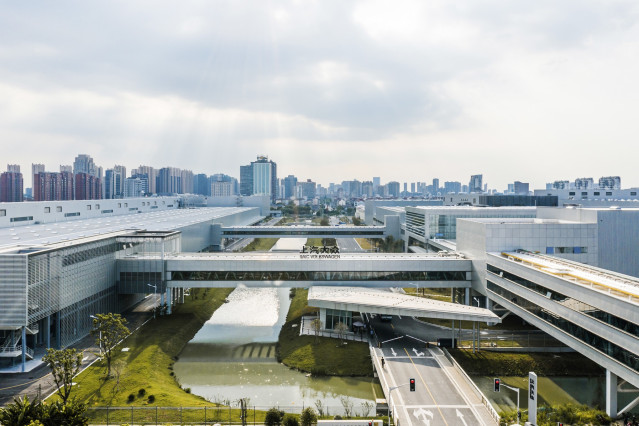 Planta de Volkswagen en China.