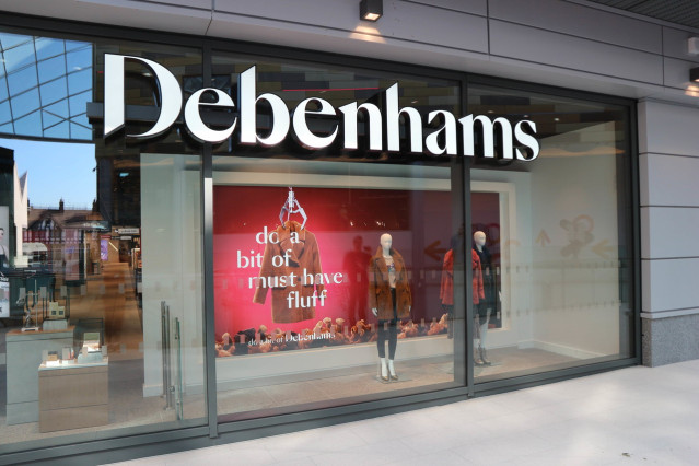 Tienda de la cadena británica Debenhams