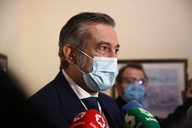 El consejero de Justicia, Interior y Víctimas de la Comunidad de Madrid, Enrique López.