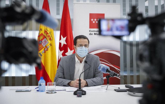 Foto recurso del consejero de Hacienda, Javier Fernández-Lasquetty.