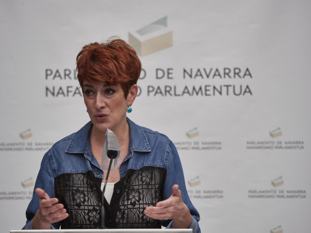 La portavoz de EH Bildu en el Parlamento de Navarra, Bakartxo Ruiz.