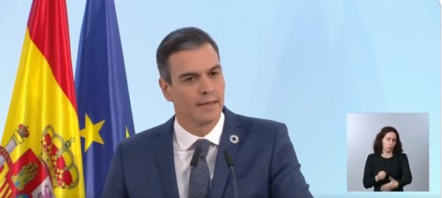 El presidente del Gobierno, Pedro Sánchez.