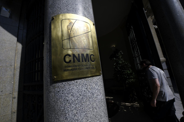 Edificio de la CNMC, en Madrid (España)