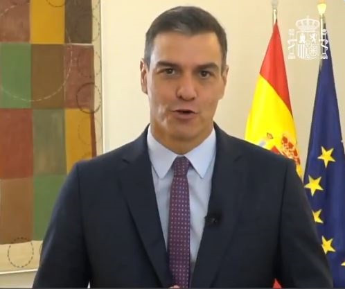 El presidente del Gobierno, Pedro Sánchez, participa en el 'Web Summit'.