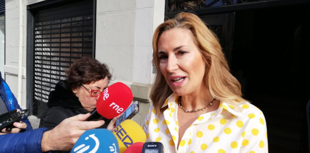 Ana Beltrán, presidenta del PPN y vicesecretaria de Organización del partido.