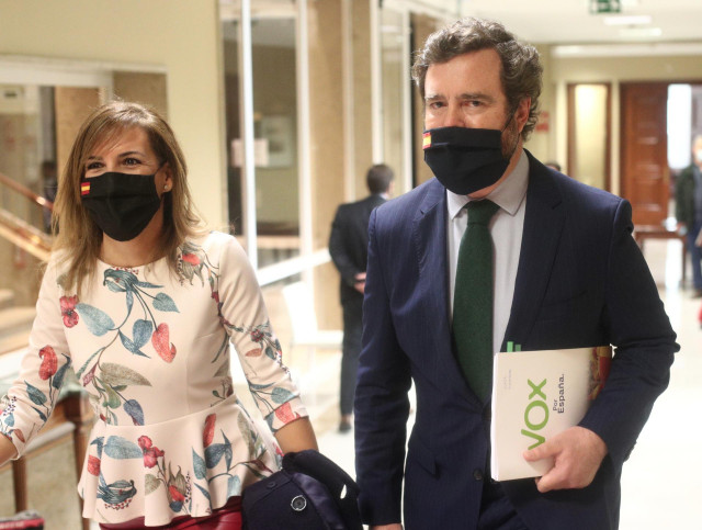 El portavoz de Vox en el Congreso, Iván Espinosa de los Monteros