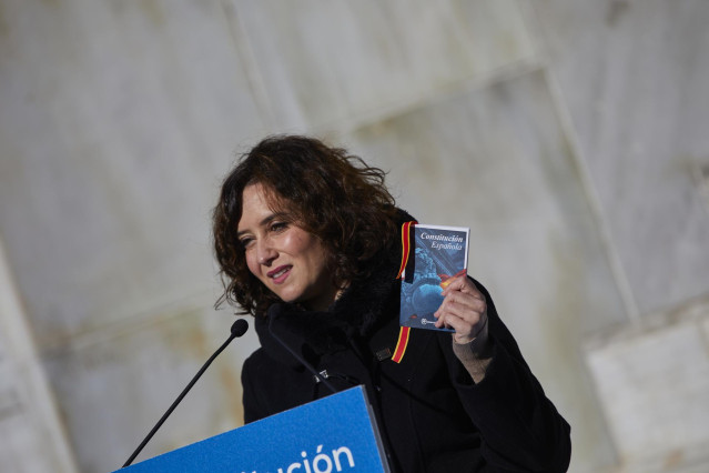 La presidenta de la Comunidad de Madrid, Isabel Díaz Ayuso.