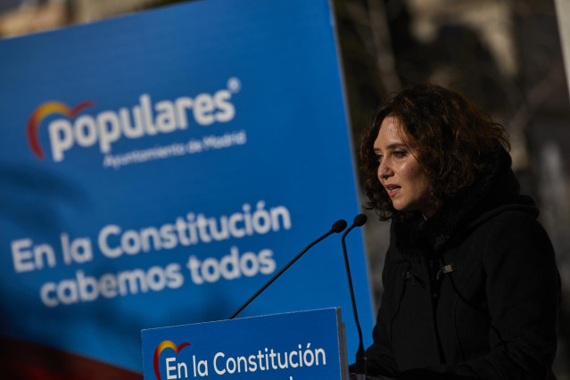 La presidenta de la Comunidad de Madrid, Isabel Díaz Ayuso.