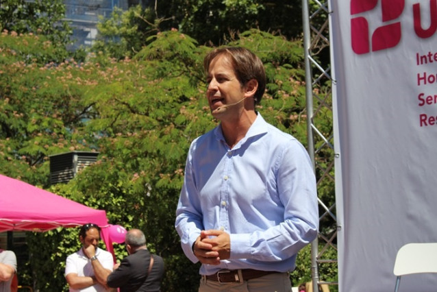 El portavoz nacional de UPyD, Cristiano Brown