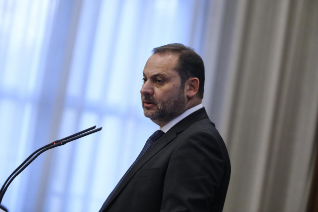 El ministro de Transportes, Movilidad y Agenda Urbana, José Luis Ábalos