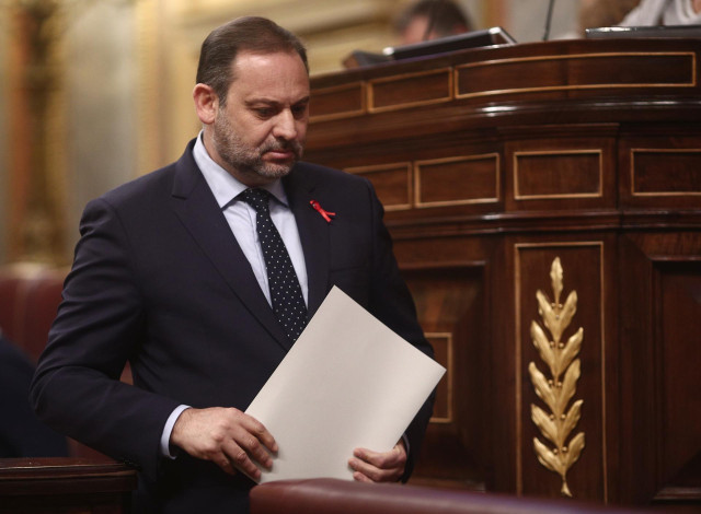 El ministro de Transportes, Moviliad y Agenda Urbana, José Luis Ábalos