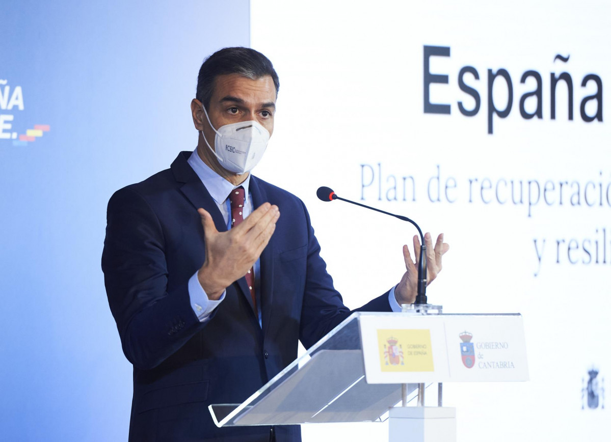 El president del Govern central, Pedro Sánchez,