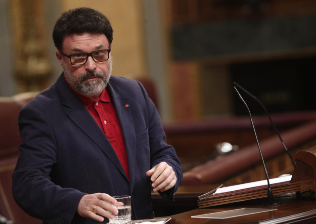 El diputado de ERC, Joan Josep Nuet