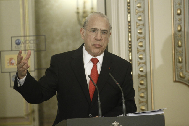 José Ángel Gurría, secretario general de la OCDE informe sobre la reforma de las Administraciones Públicas