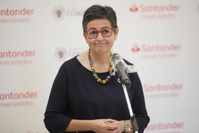 La ministra de Asuntos Exteriores y Cooperación, Arancha González Laya.
