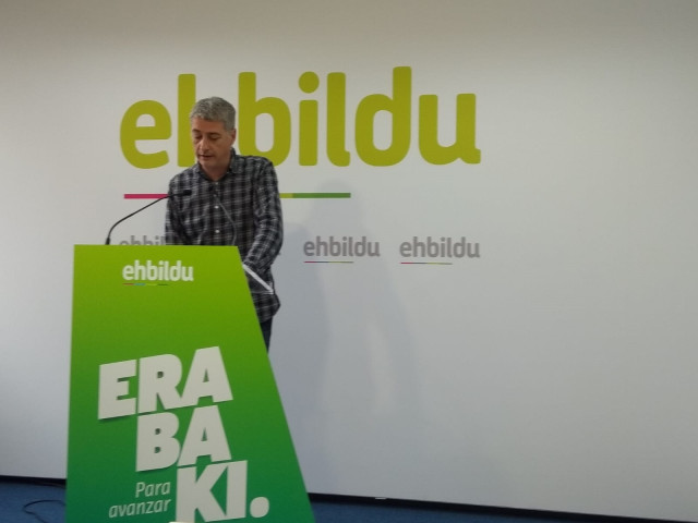 Oskar Matute, candidato de EH Bildu al Congreso por Bizkaia