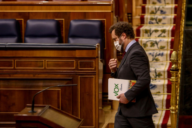 El portavoz parlamentario de Vox, Iván Espinosa de los Monteros