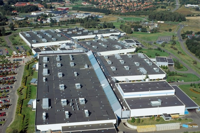 Planta de Volvo Cars en Skövde (Suecia).