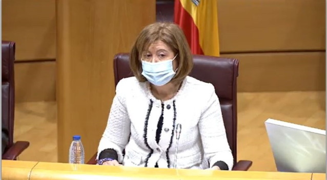 La secretaria de Estado de Hacienda, Inés Bardón.