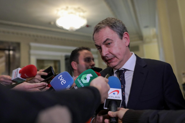 El expresidente del Gobierno José Luis Rodríguez Zapatero.