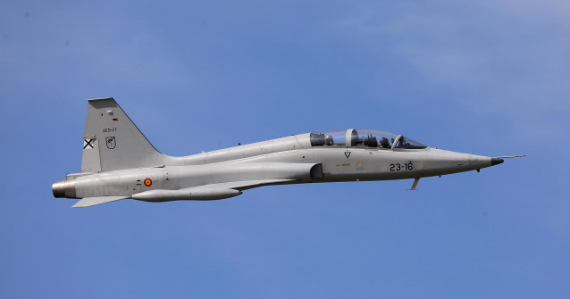 Eurofighter, durante un festival aéreo