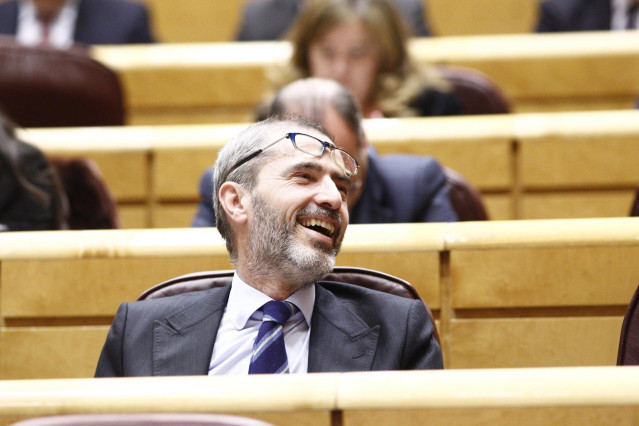 Carlos Aragonés, presidente de la Comisión Mixta de Seguridad Nacional