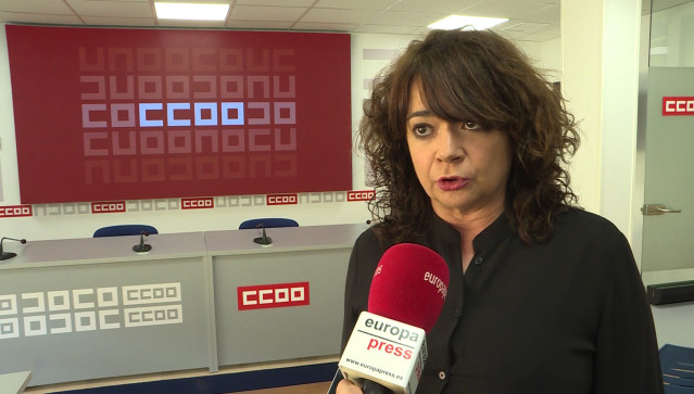 La secretaria de Empleo de CCOO, Lola Santillana, en una imagen de archivo