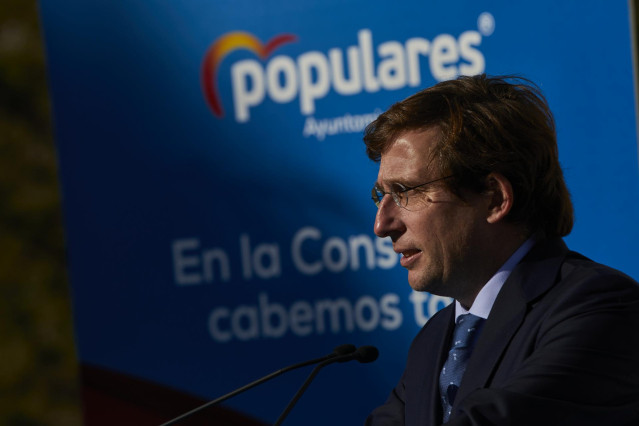 El alcalde de Madrid, José Luis Martínez-Almeida.