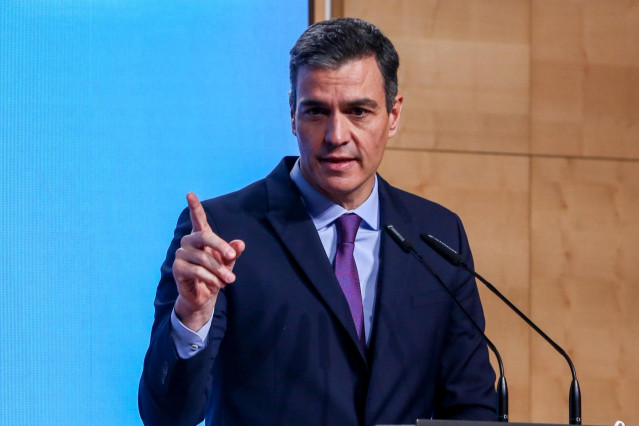 El presidente del Gobierno, Pedro Sánchez.