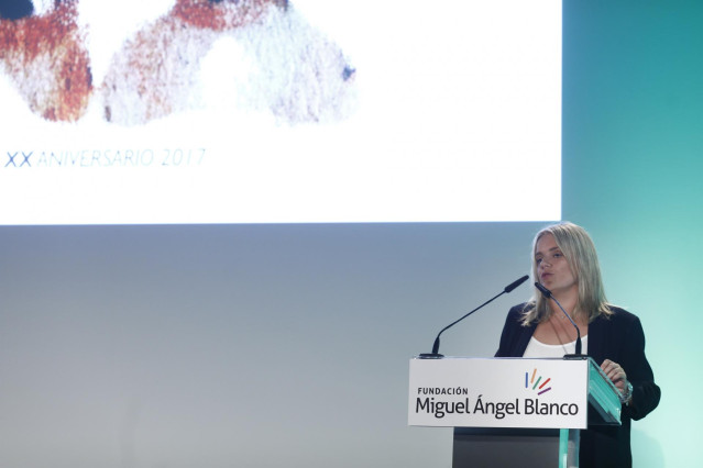 Acto central de homenaje a Miguel Ángel Blanco en el Teatro Real de Madrid